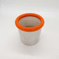 plantenpot oranje wit (medium)