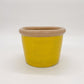 plantenpot beige & geel (small)