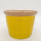 plantenpot beige & geel (small)